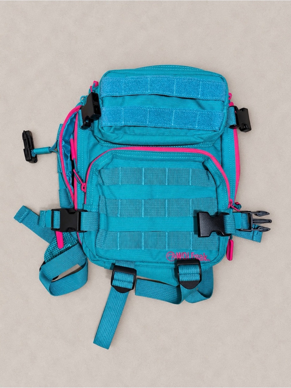 WOLFpak 9L Backpack Mini in the rare, limited-edition "Miami Vice"
